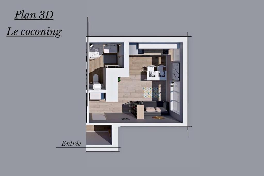 Apartment Spacieux - Proche-gare - Parking Bourg-en-Bresse